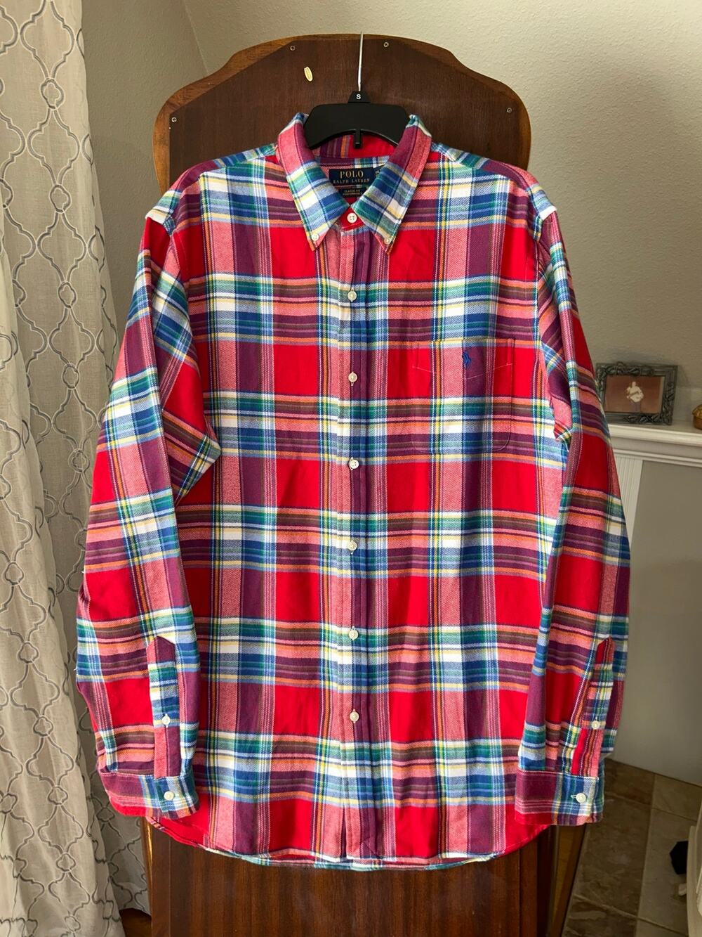 Polo Ralph Lauren Men's Plaid Stretch Performance Flannel Shirt XXL